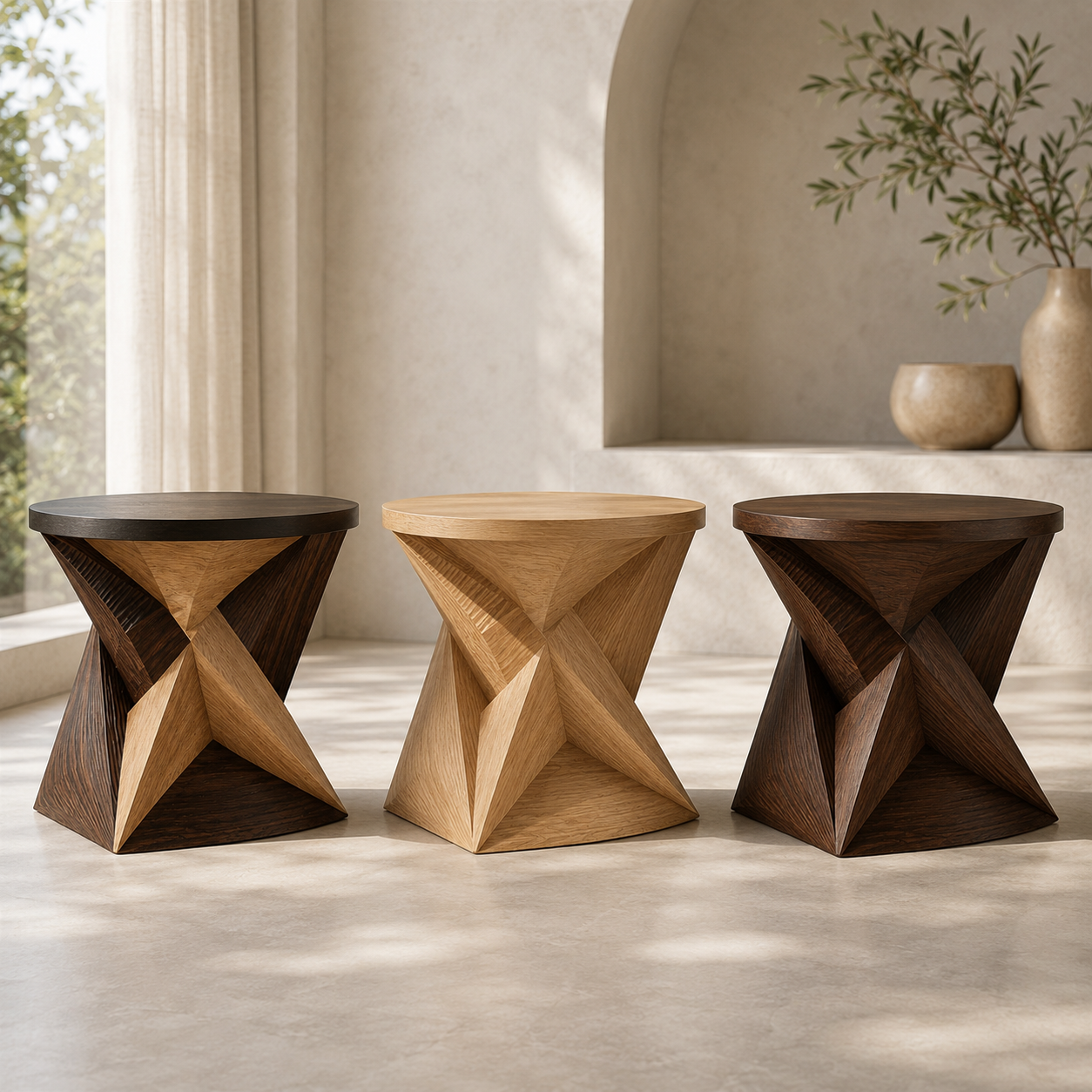Soren Solid Wood Side Table - Design 032 - product image 11