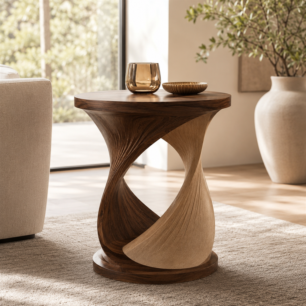 Elara Rounded Accent Table - Design 033 - product image 02