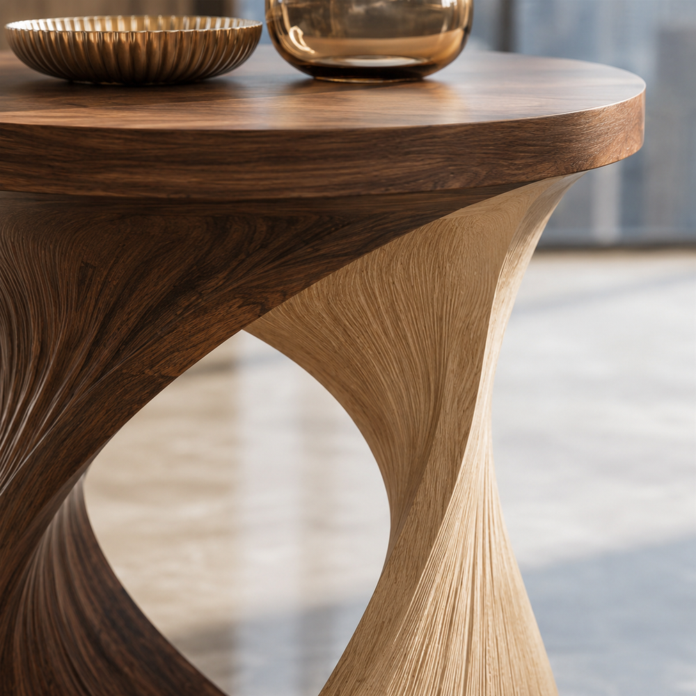 Elara Rounded Accent Table - Design 033 - product image 05