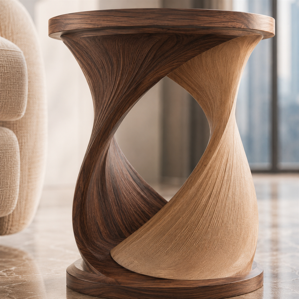 Elara Rounded Accent Table - Design 033 - product image 06