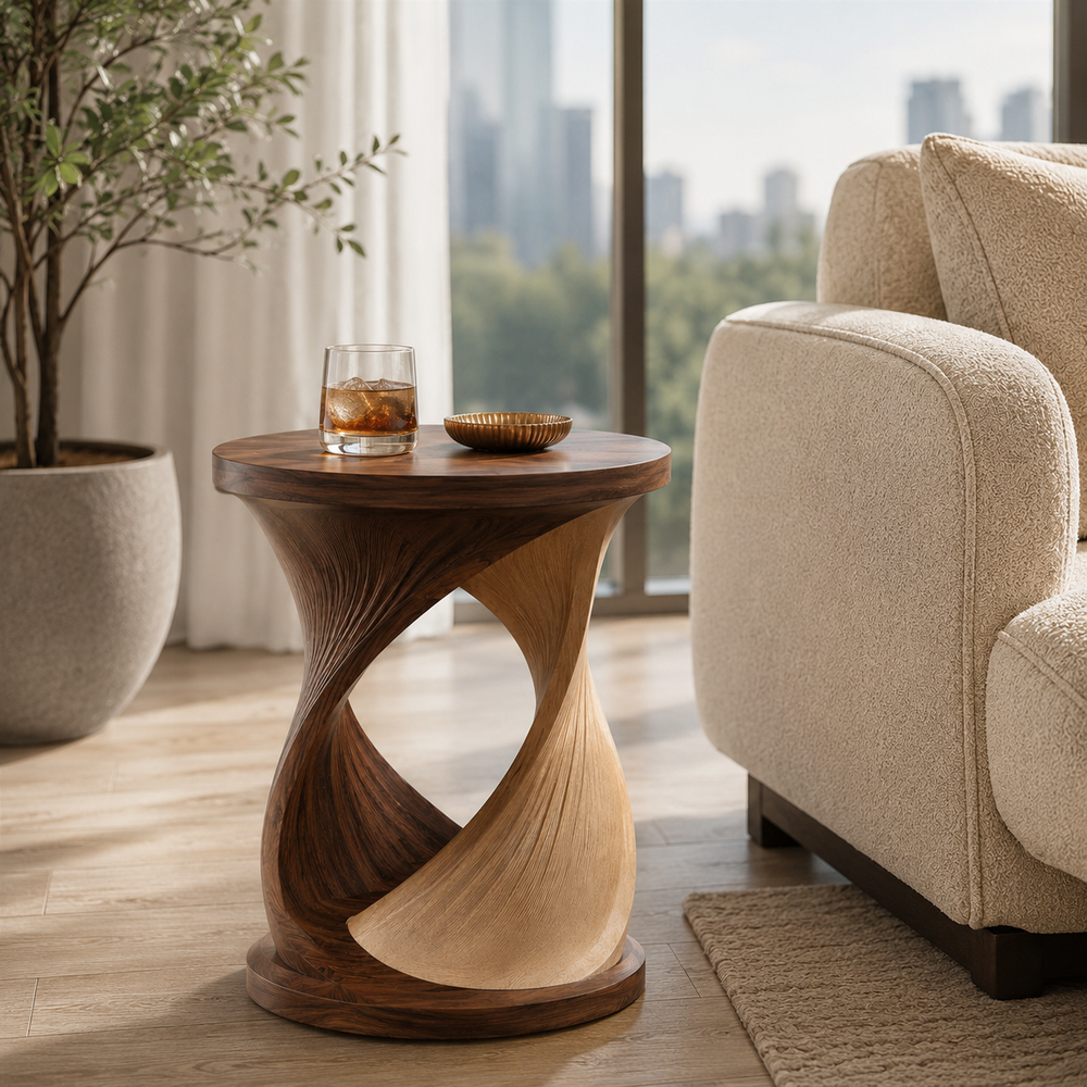 Elara Rounded Accent Table - Design 033 - product image 07