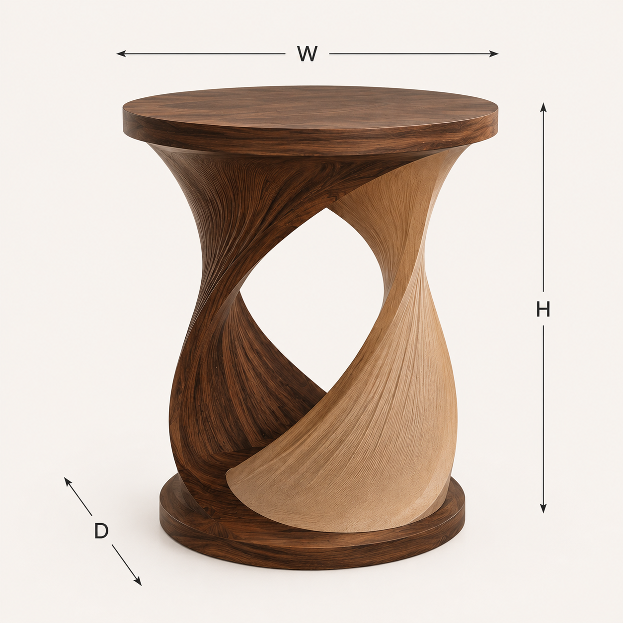 Elara Rounded Accent Table - Design 033 - product image 08