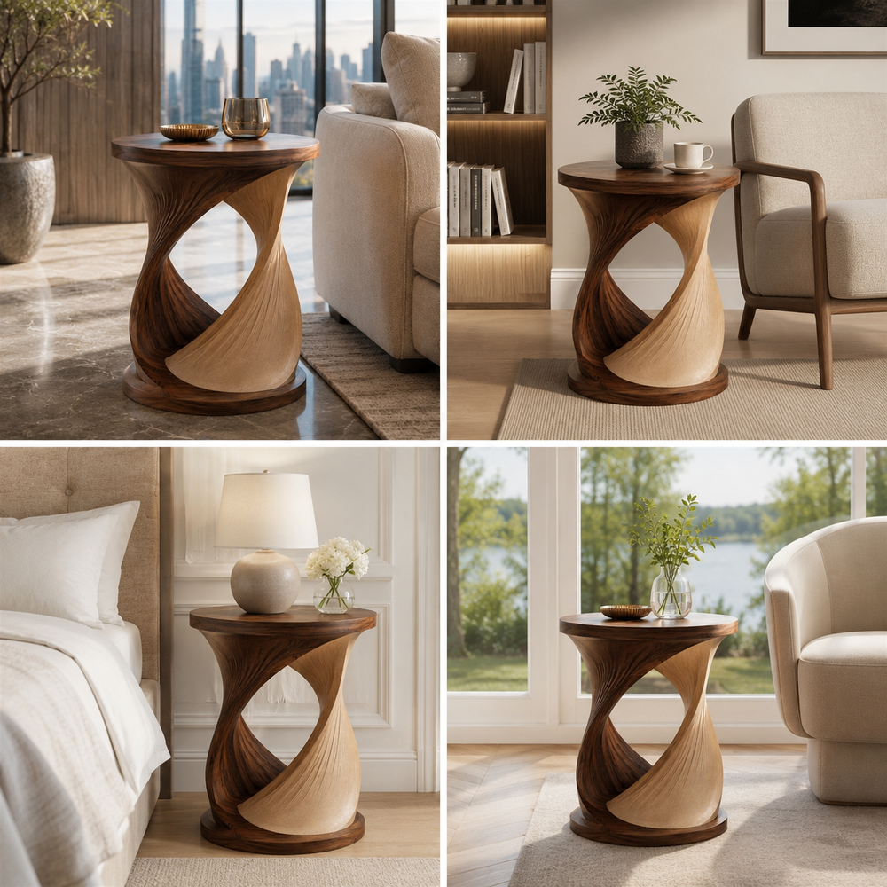 Elara Rounded Accent Table - Design 033 - product image 10