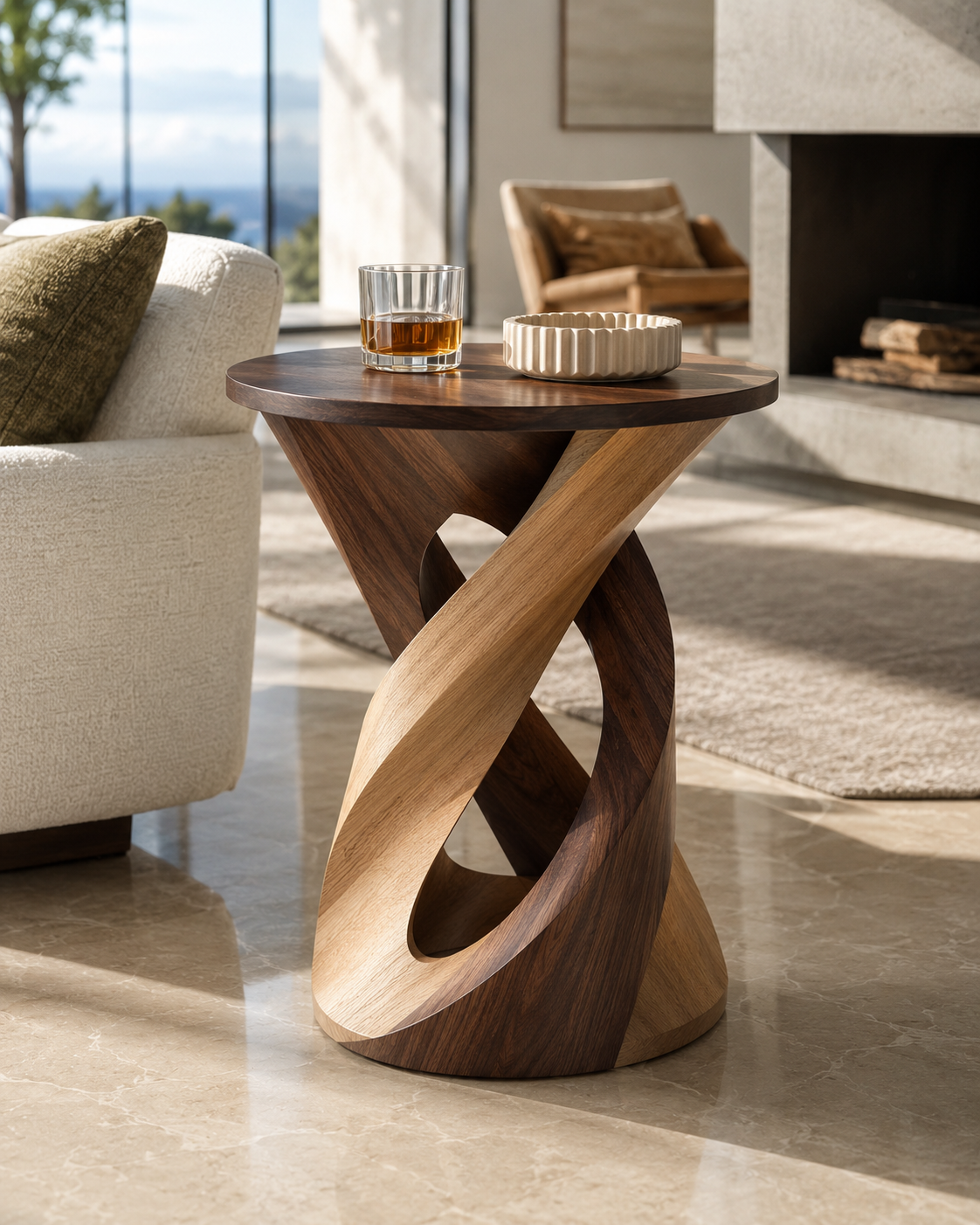 Veyra Modern Side Table - Design 034 - main view