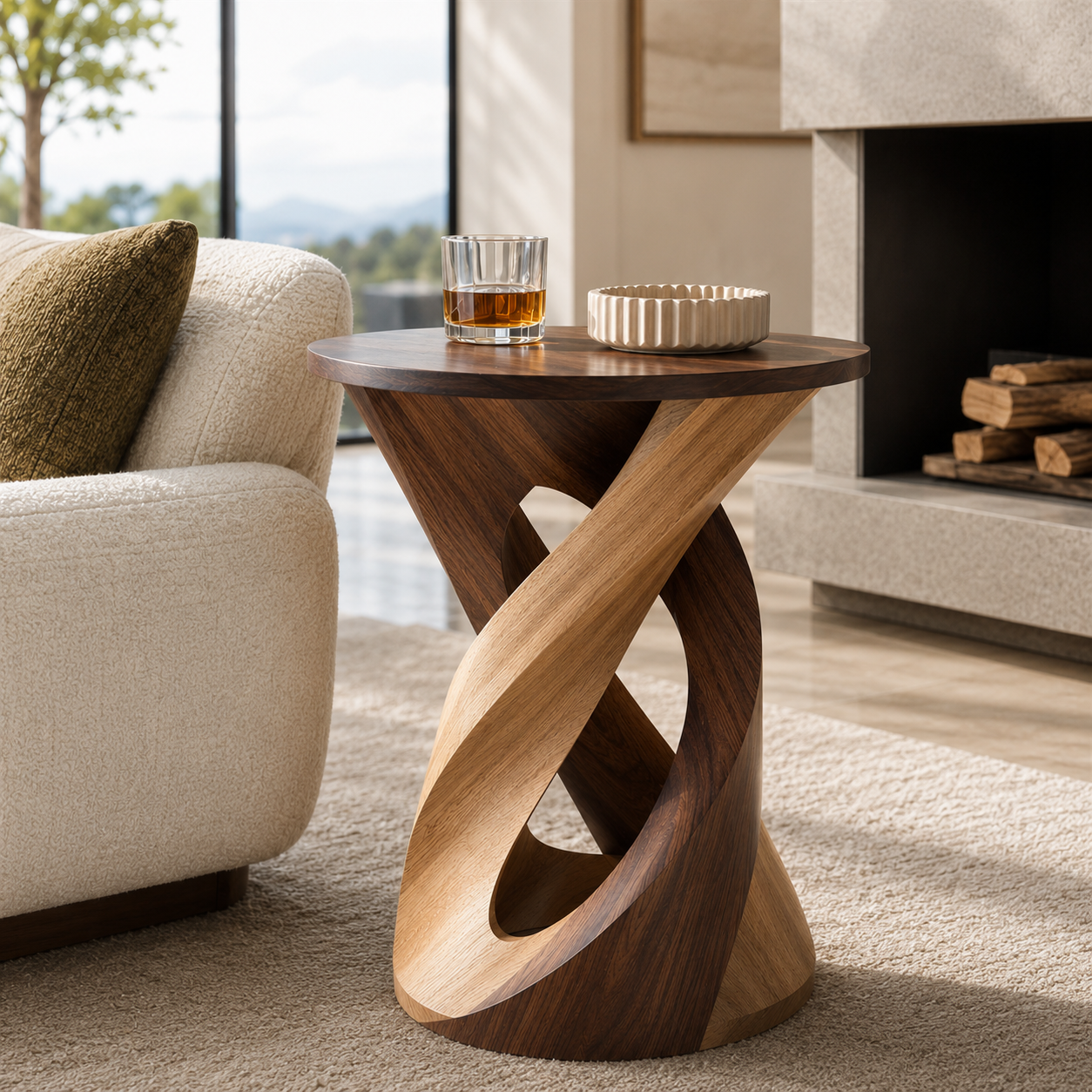 Veyra Modern Side Table - Design 034 - product image 02