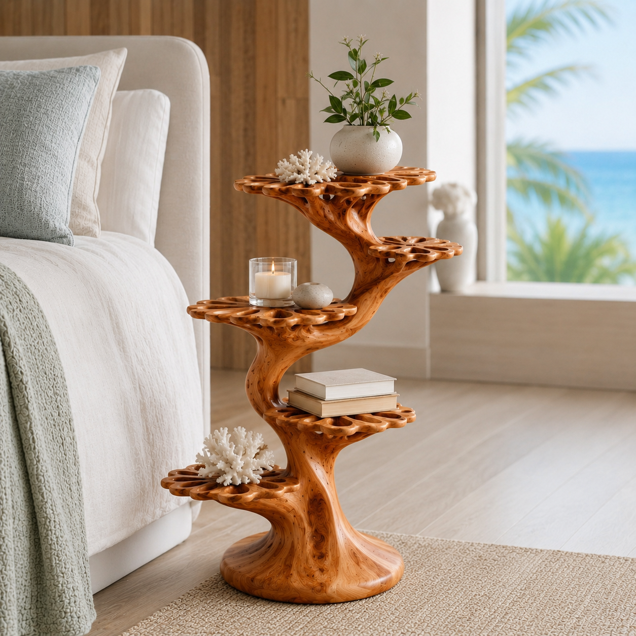 Elara Rounded Accent Table - Design 041 - product image 02