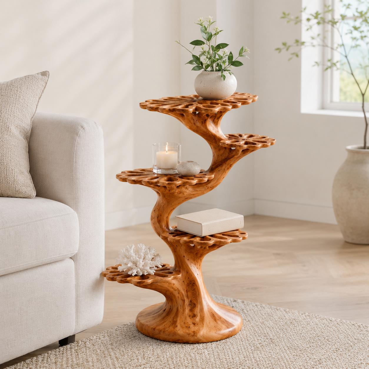 Elara Rounded Accent Table - Design 041 - product image 03