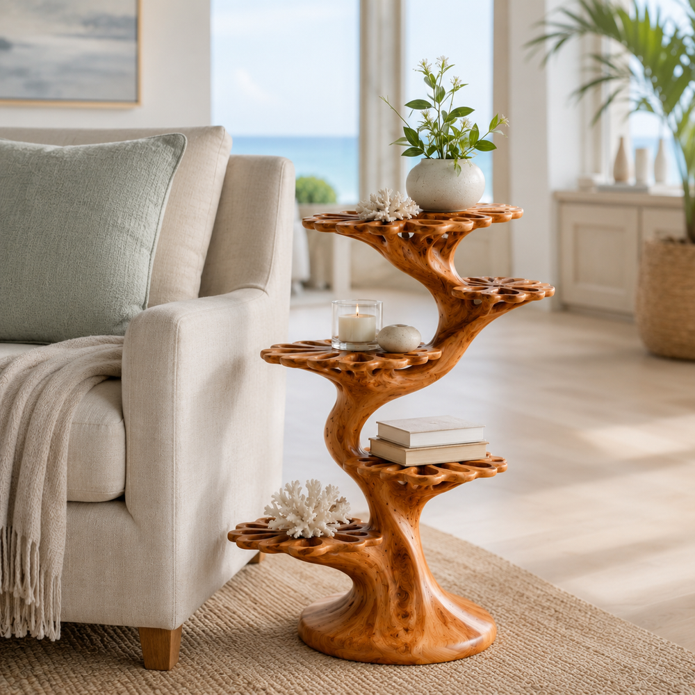 Elara Rounded Accent Table - Design 041 - product image 04