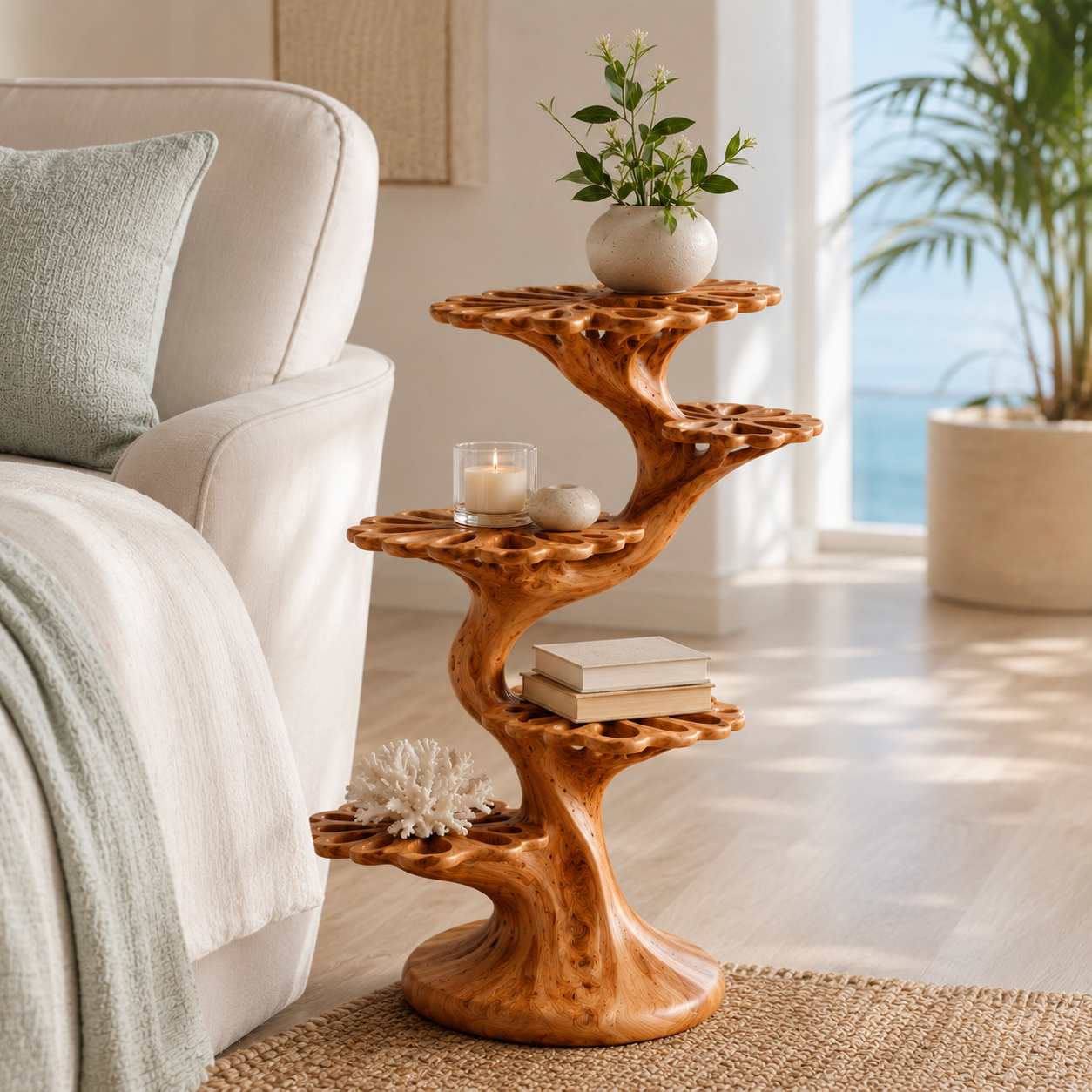 Elara Rounded Accent Table - Design 041 - product image 07