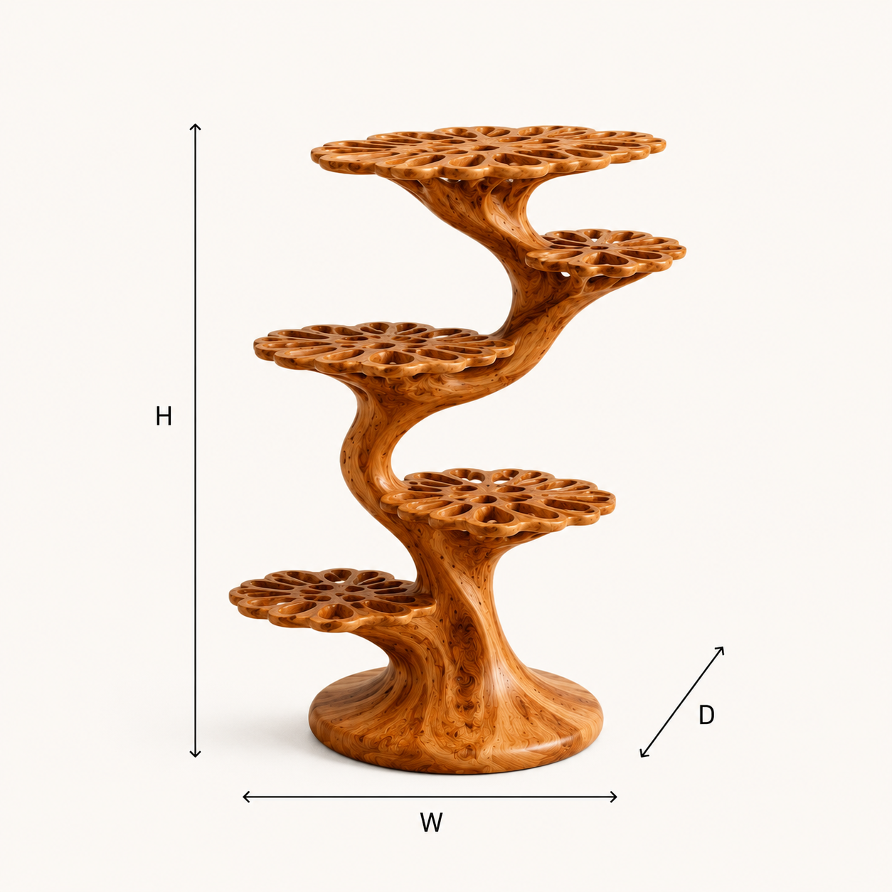 Elara Rounded Accent Table - Design 041 - product image 08
