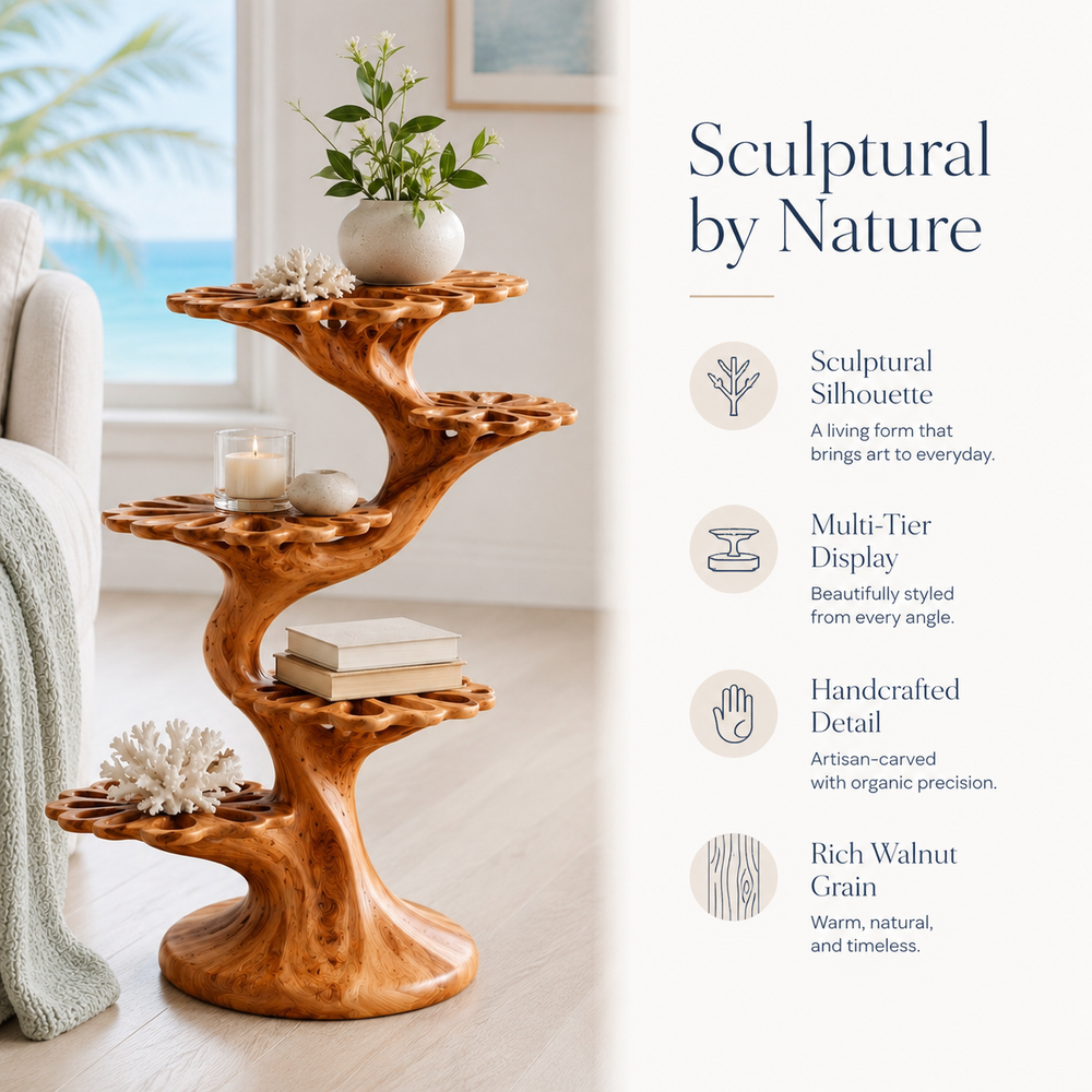 Elara Rounded Accent Table - Design 041 - product image 09