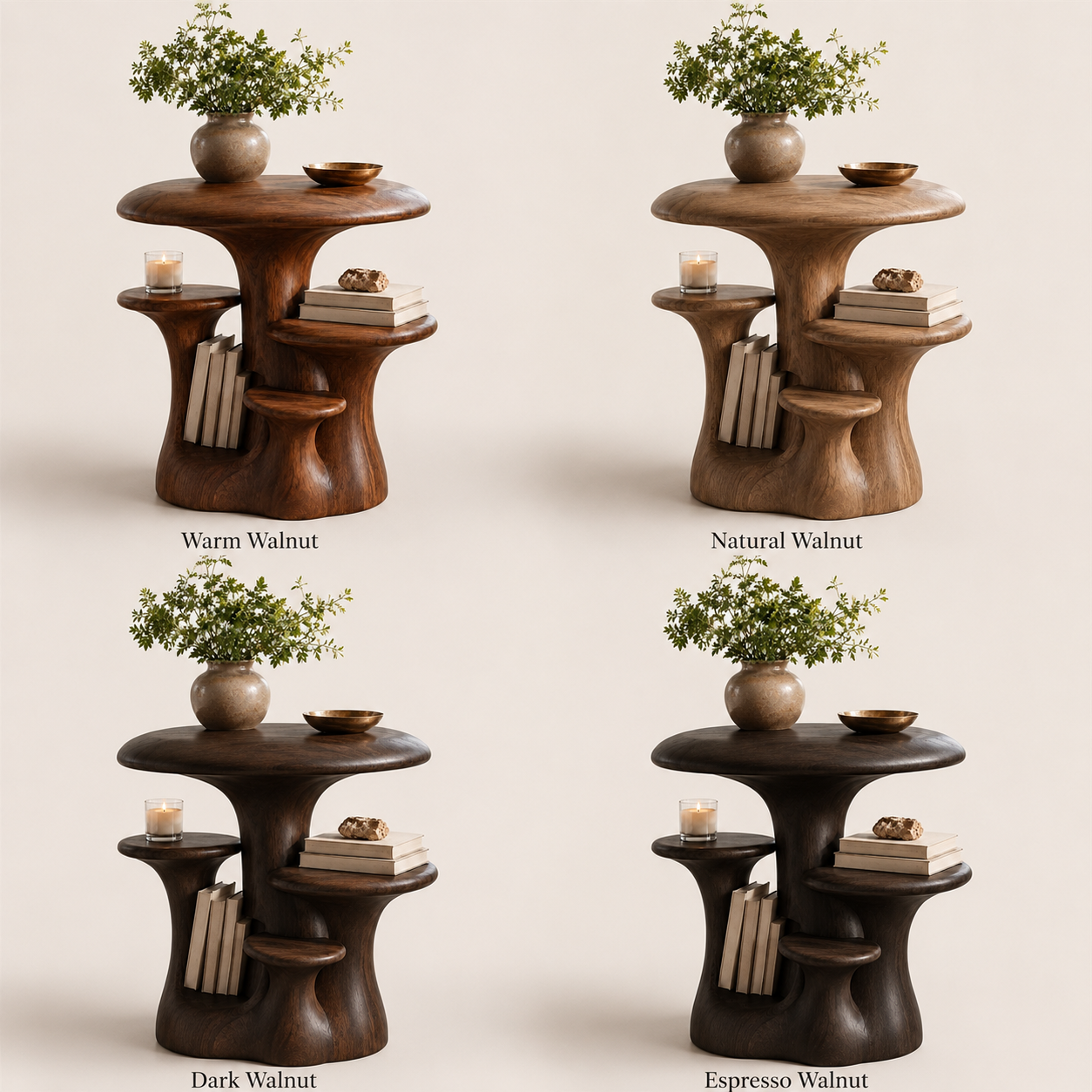 Liora Warm Wood Side Table - Design 044 - product image 11