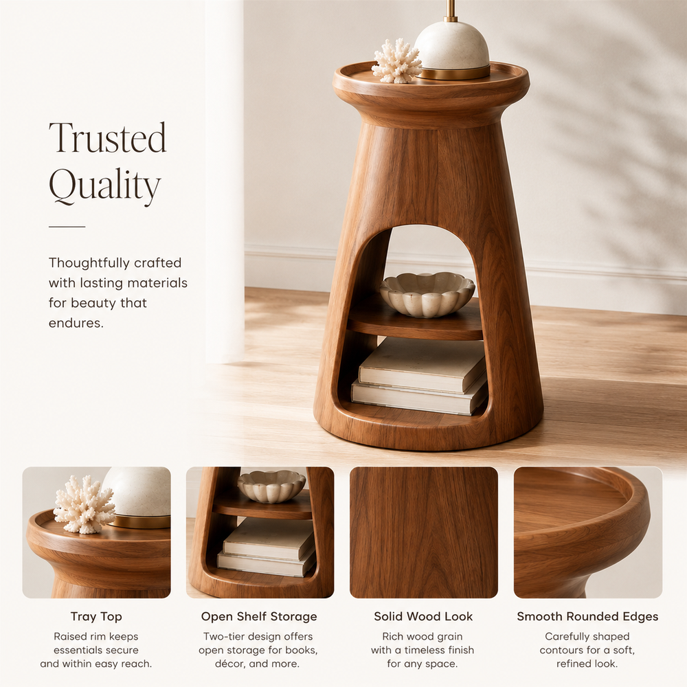 Arden Sculptural Side Table - Design 045 - product image 09