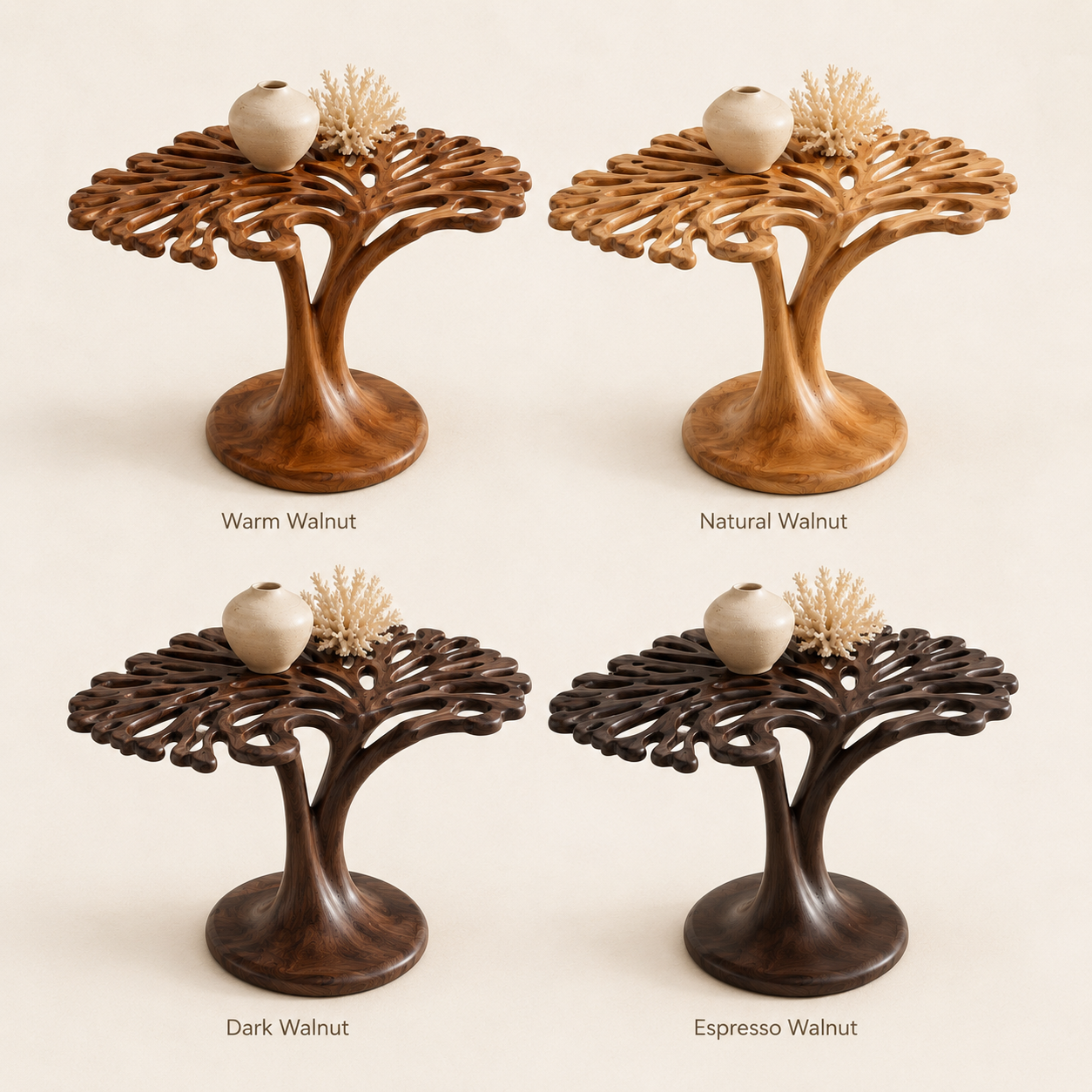 Mira Organic Wood Side Table - Design 046 - product image 11