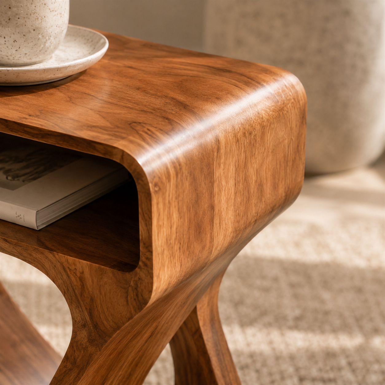 Elara Rounded Accent Table - Design 049 - product image 05