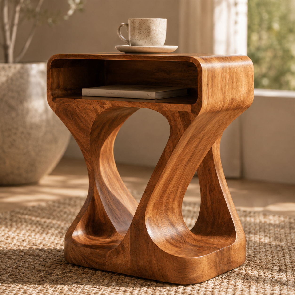 Elara Rounded Accent Table - Design 049 - product image 06