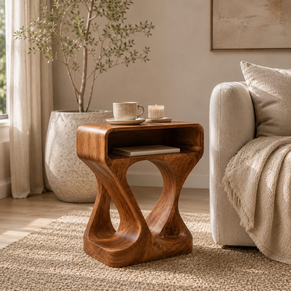 Elara Rounded Accent Table - Design 049 - product image 07