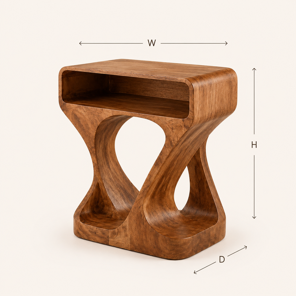 Elara Rounded Accent Table - Design 049 - product image 08