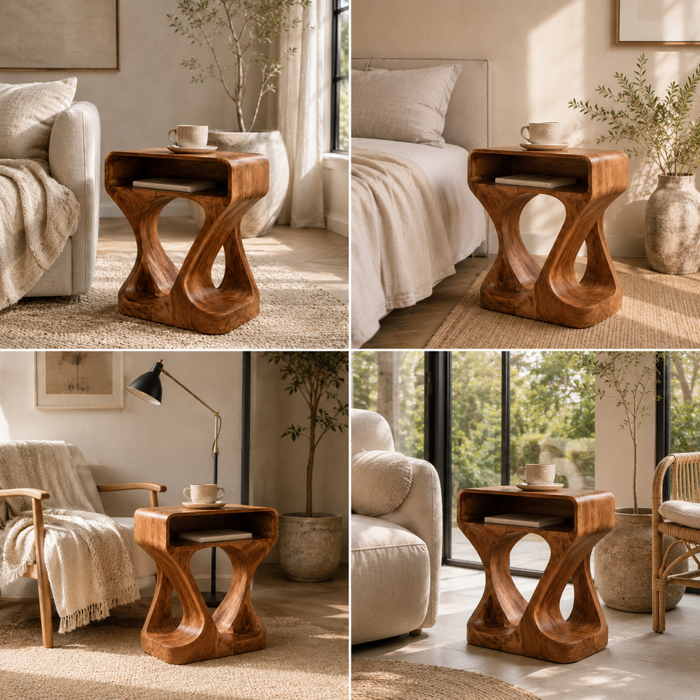 Elara Rounded Accent Table - Design 049 - product image 10