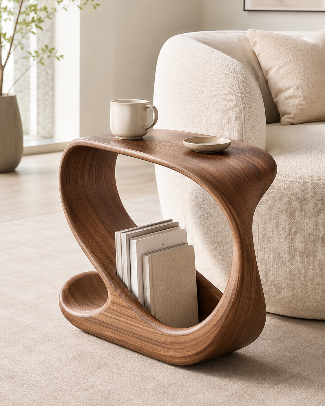 Arden Sculptural Side Table - Design 053 - main view