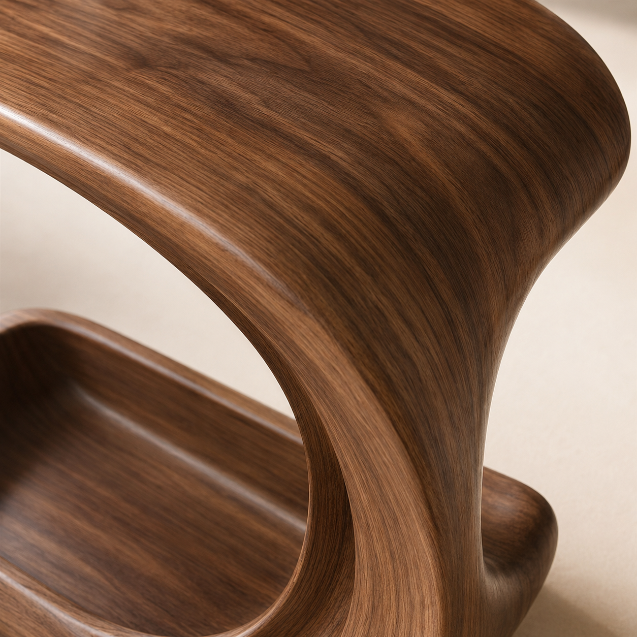 Mira Organic Wood Side Table - Design 054 - product image 04
