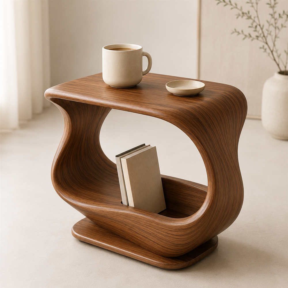 Calder Curved End Table - Design 055 - product image 03