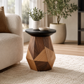 Soren Solid Wood Side Table - Design 056 - main view