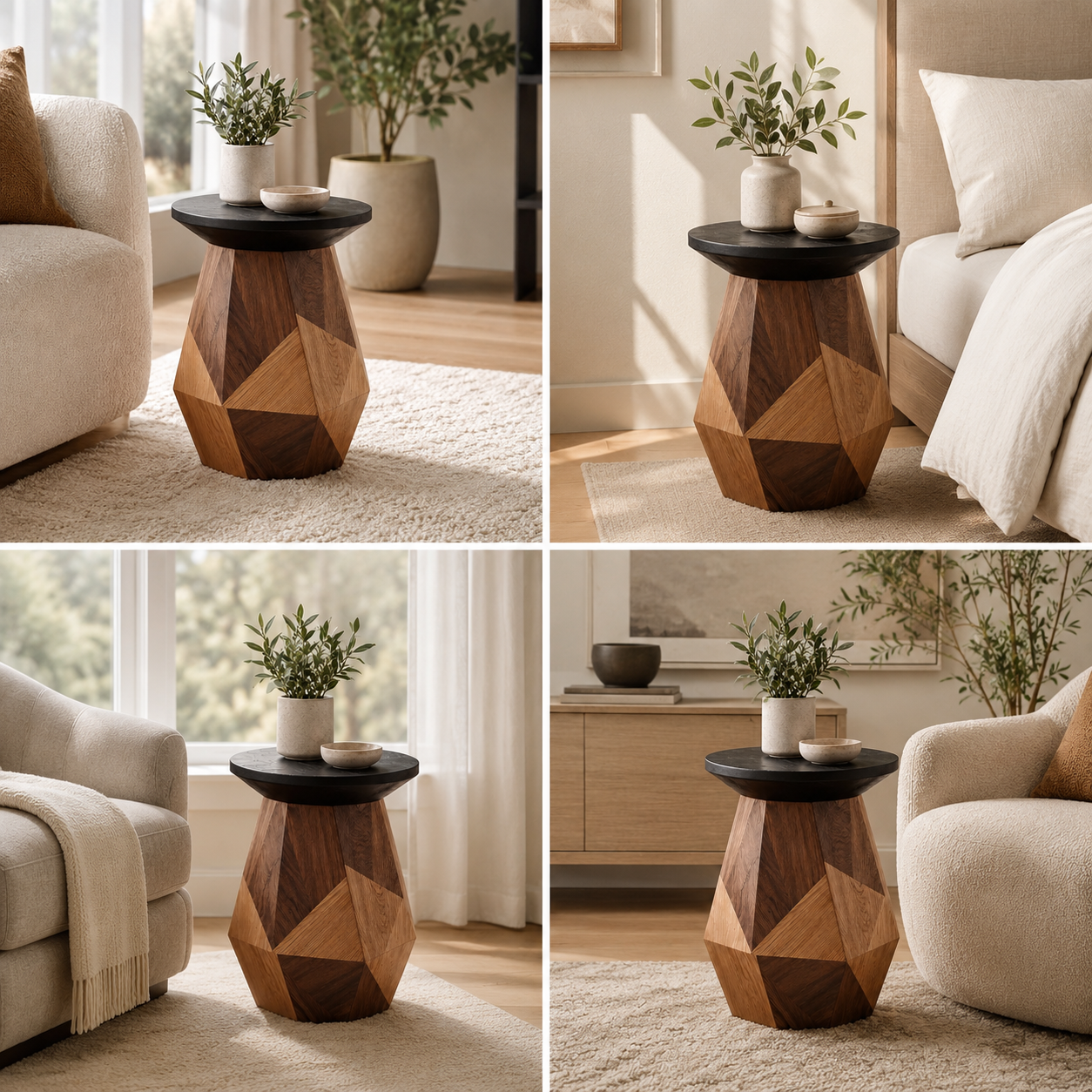 Soren Solid Wood Side Table - Design 056 - product image 10