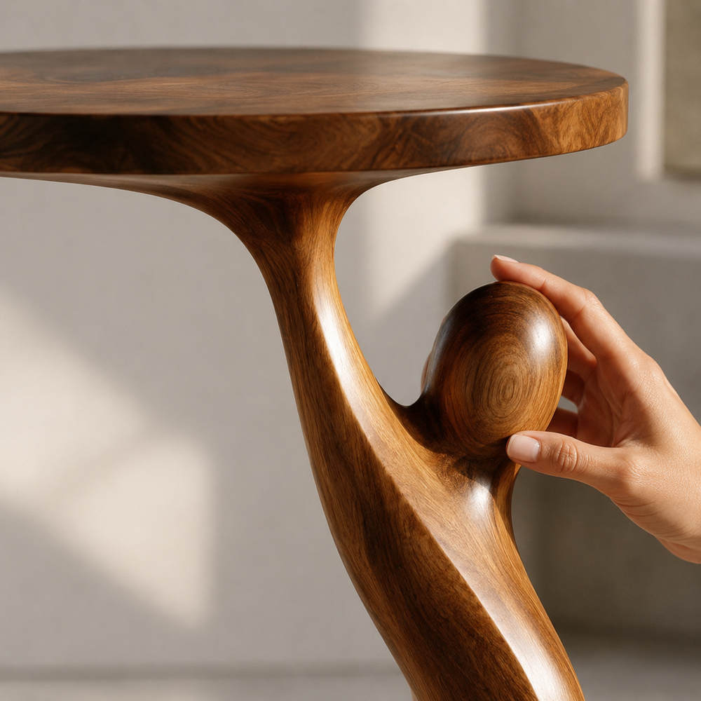 Elara Rounded Accent Table - Design 057 - product image 05