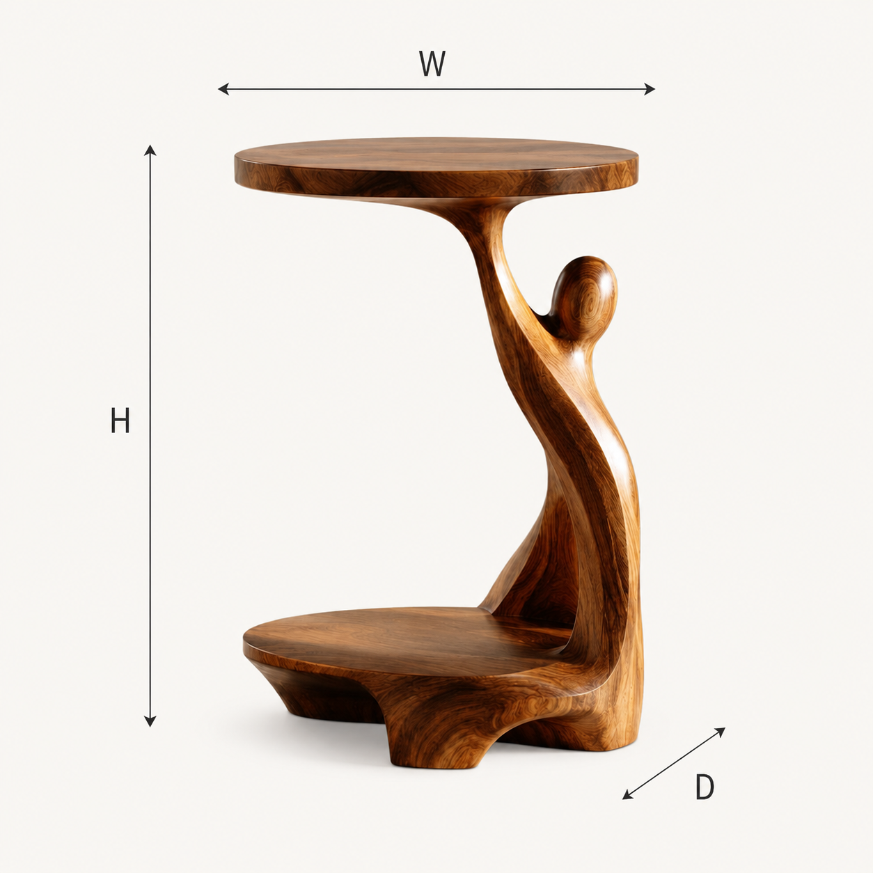 Elara Rounded Accent Table - Design 057 - product image 07