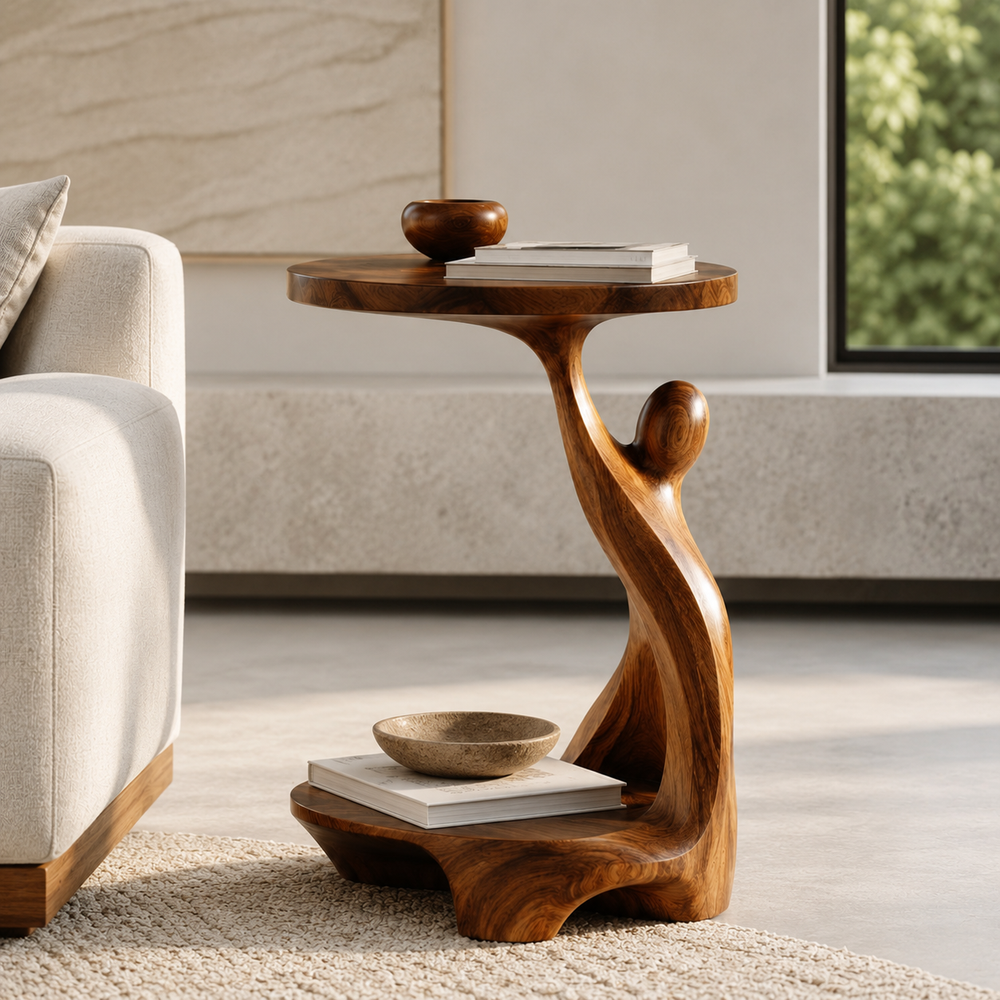 Elara Rounded Accent Table - Design 057 - product image 08