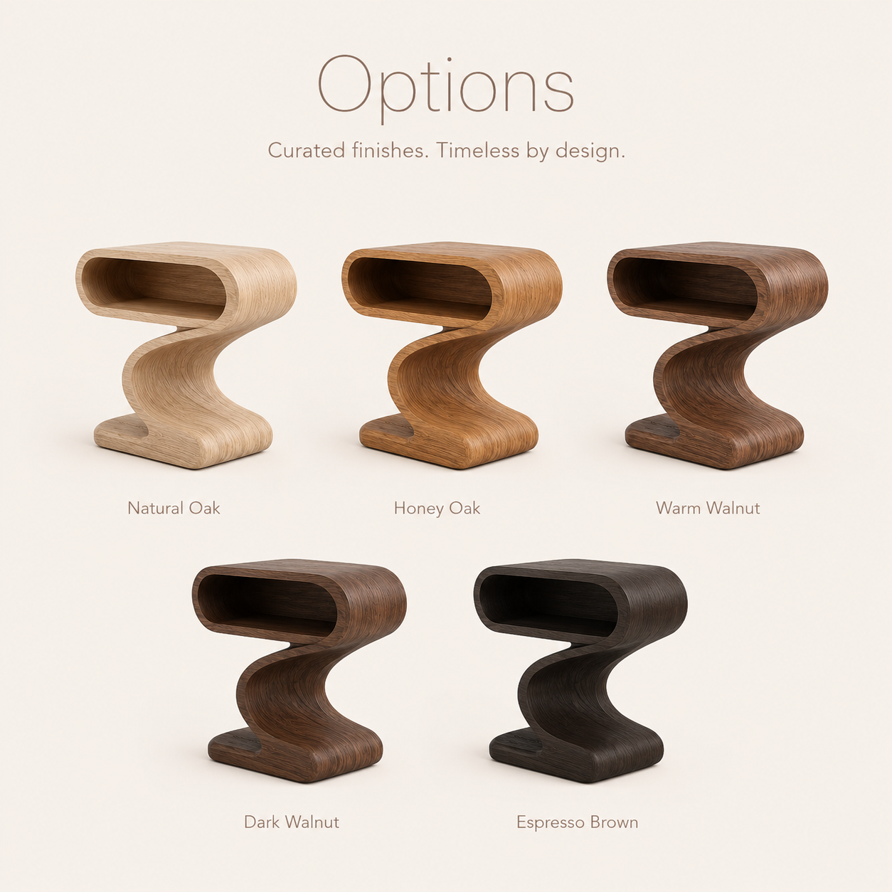 Liora Warm Wood Side Table - Design 060 - product image 10
