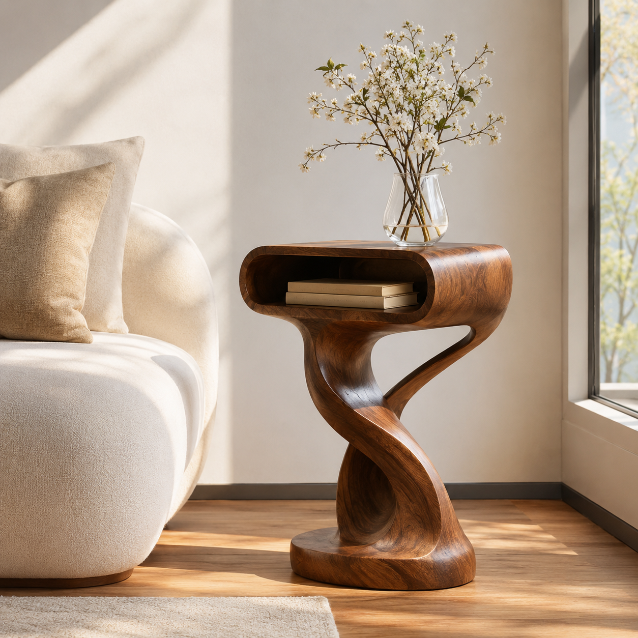 Arden Sculptural Side Table - Design 061 - main view