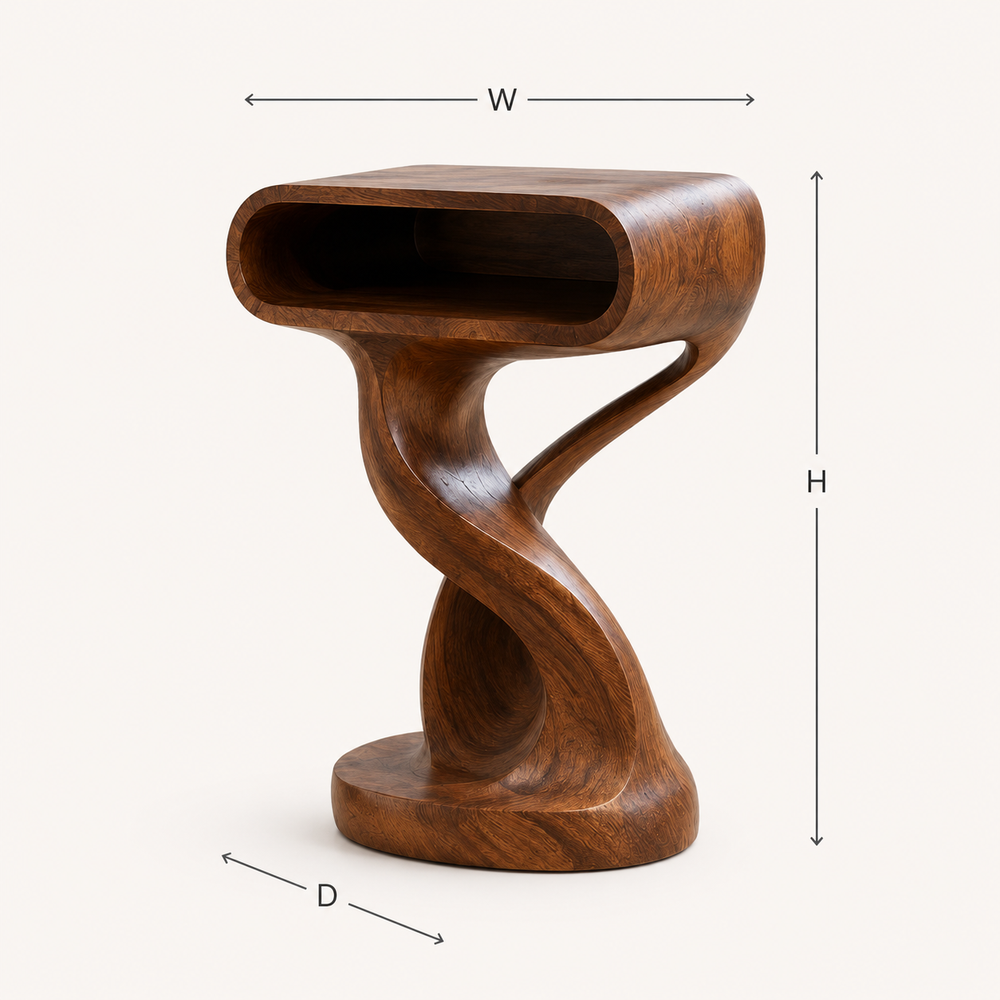 Arden Sculptural Side Table - Design 061 - product image 08