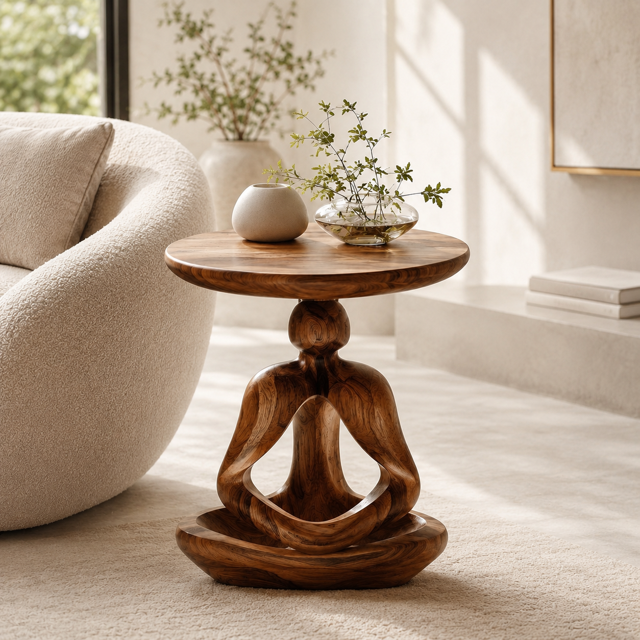 Calder Curved End Table - Design 063 - main view