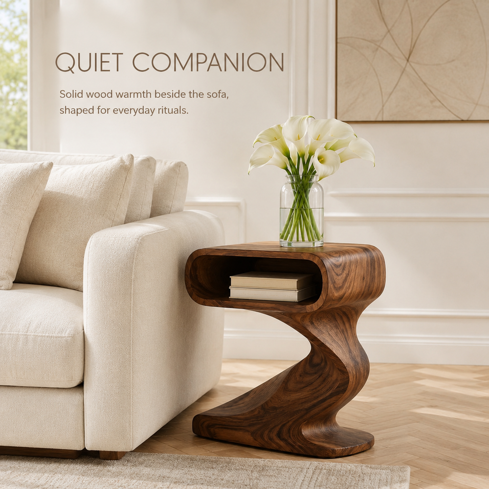 Elara Rounded Accent Table - Design 065 - product image 02