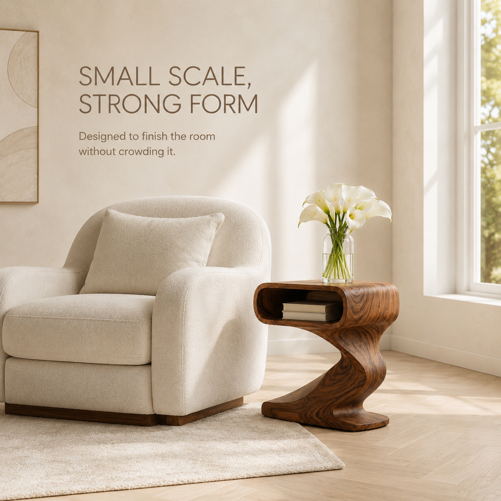 Elara Rounded Accent Table - Design 065 - product image 04