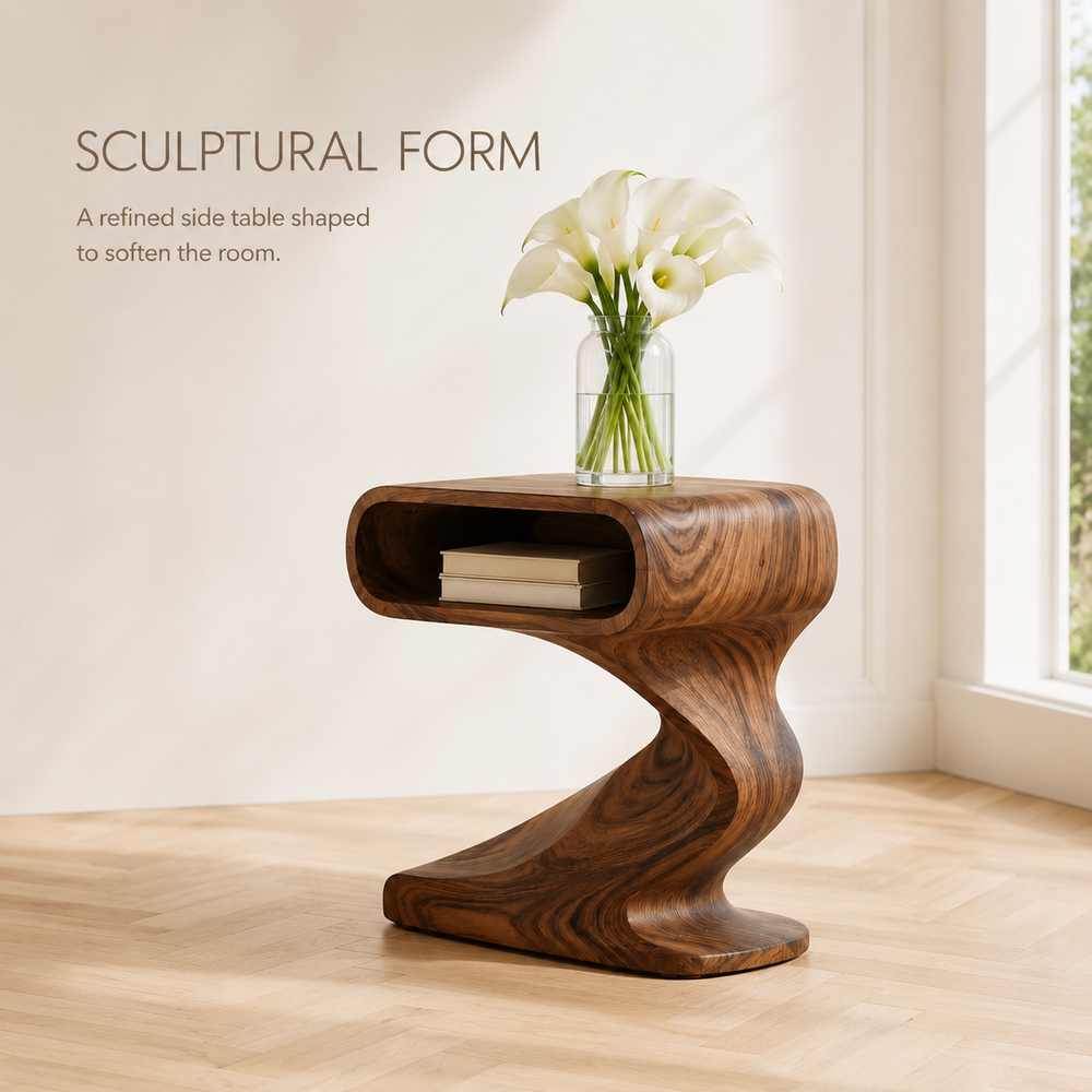 Elara Rounded Accent Table - Design 065 - product image 05