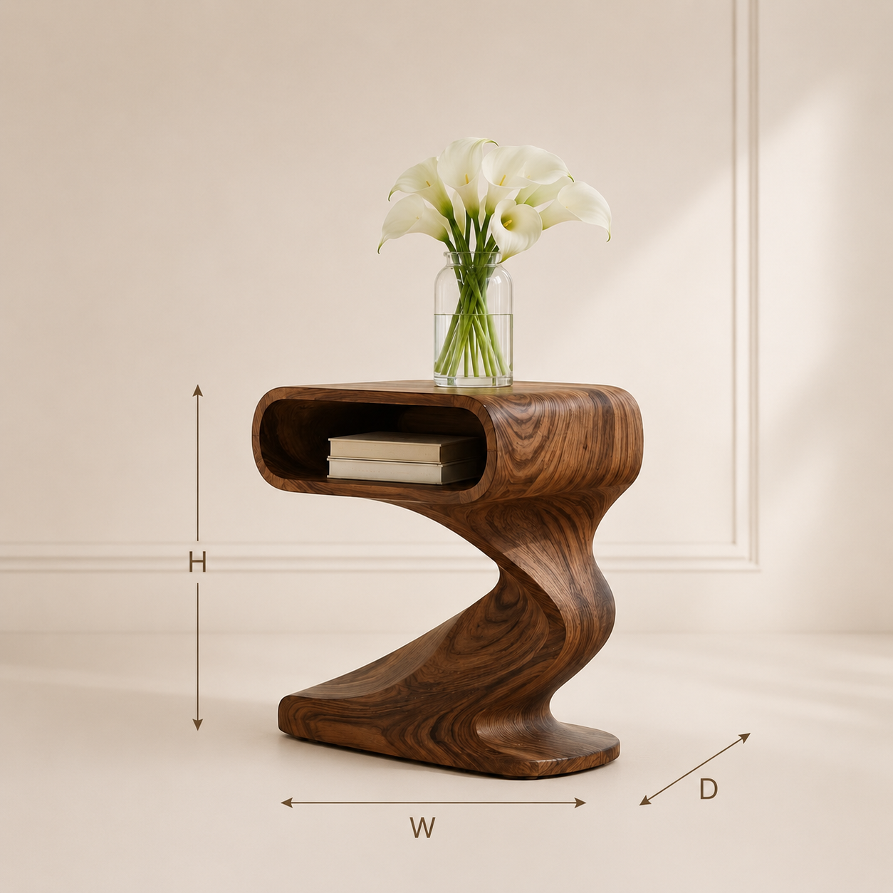 Elara Rounded Accent Table - Design 065 - product image 07