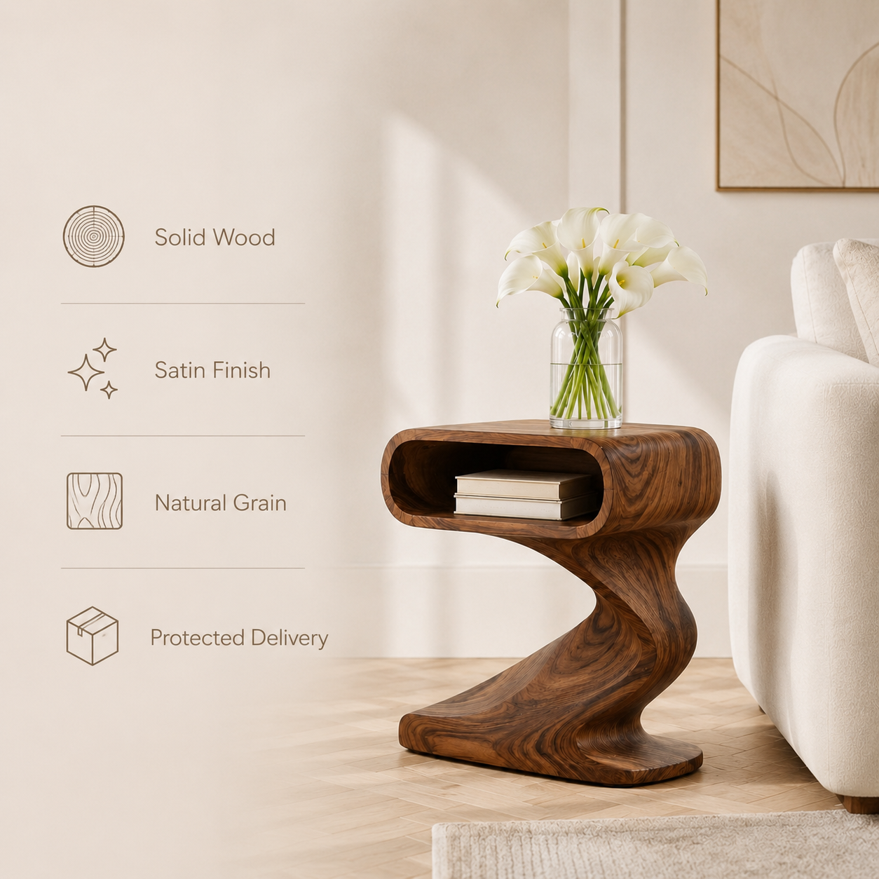 Elara Rounded Accent Table - Design 065 - product image 09