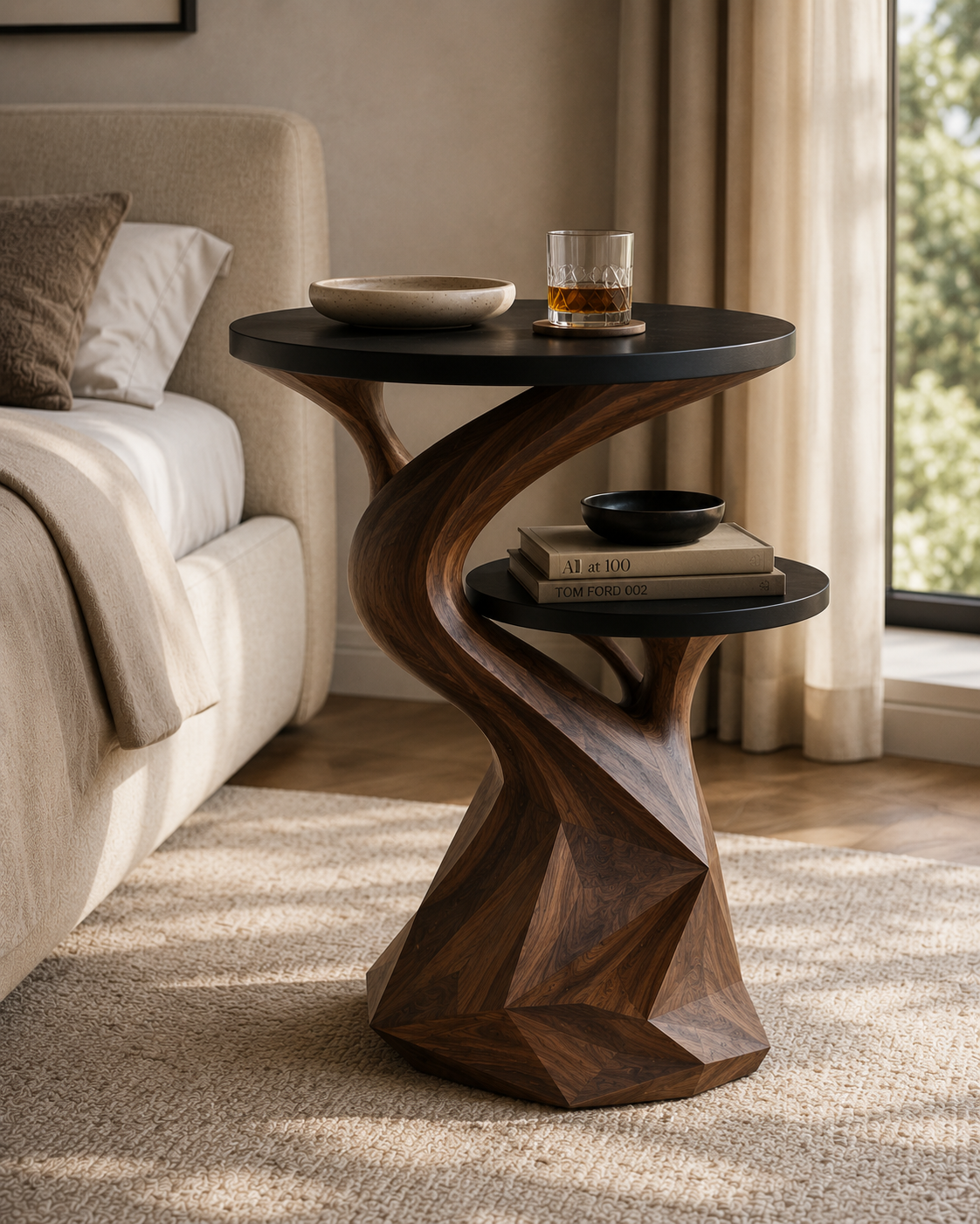 Arden Sculptural Side Table - Design 066 - alternate PDP image 01