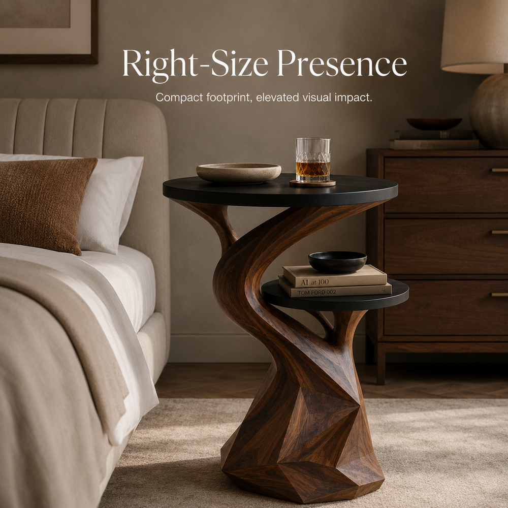 Arden Sculptural Side Table - Design 066 - alternate PDP image 04