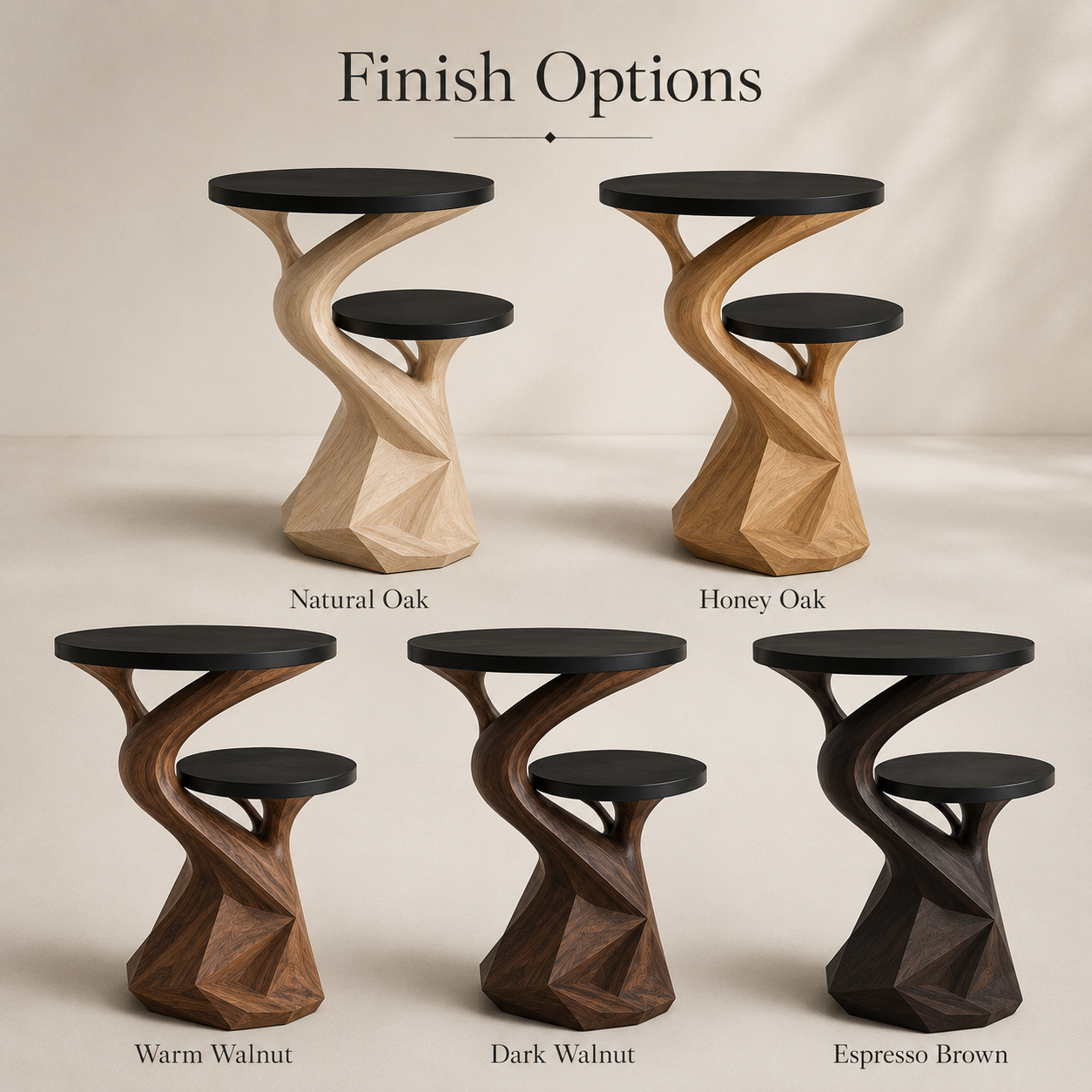 Arden Sculptural Side Table - Design 066 - alternate PDP image 11