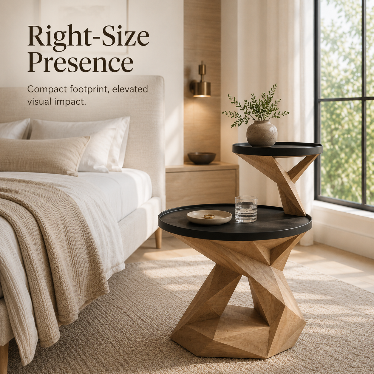 Arden Sculptural Side Table - Design 066 - product image 04