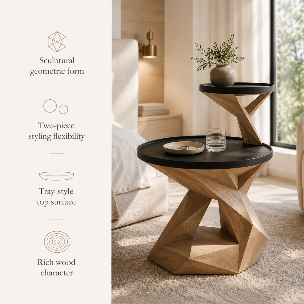 Arden Sculptural Side Table - Design 066 - product image 10