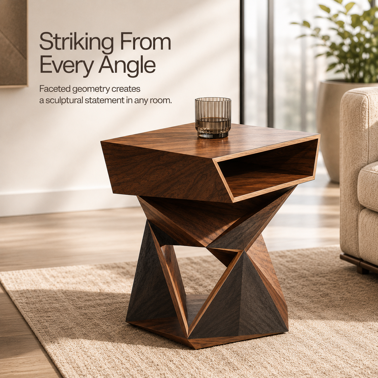 Calder Curved End Table - Design 068 - product image 02