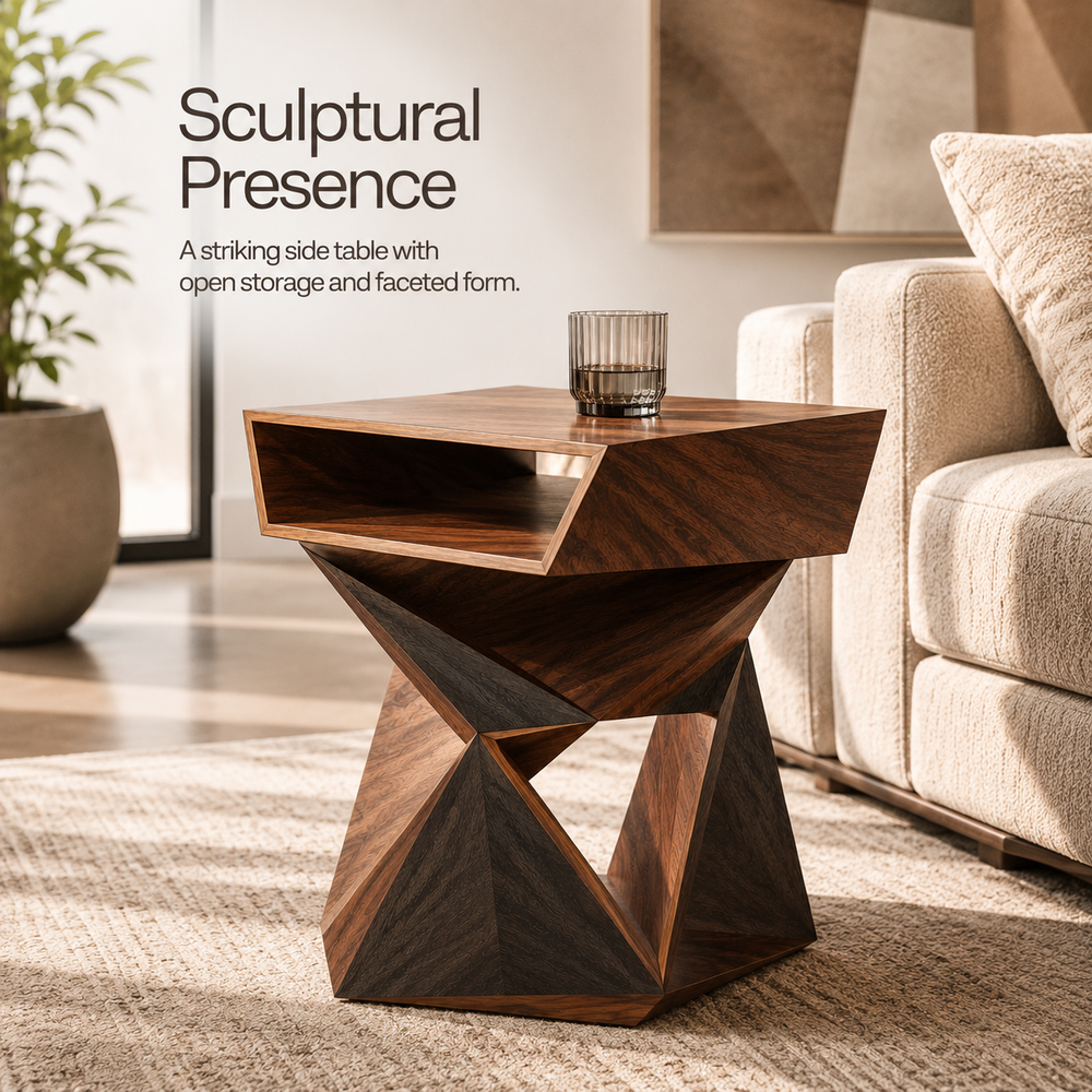 Calder Curved End Table - Design 068 - product image 03
