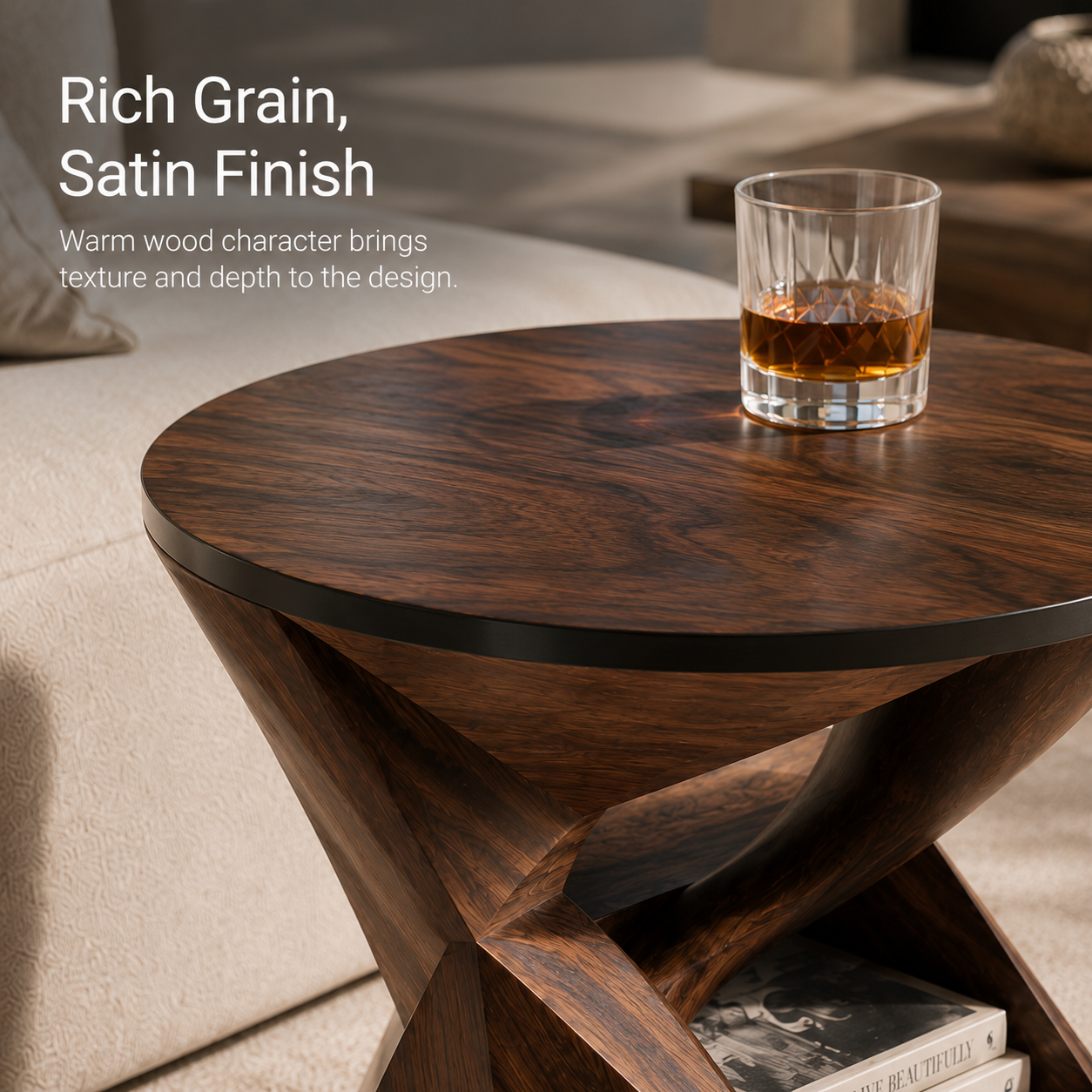 Soren Solid Wood Side Table - Design 069 - product image 07