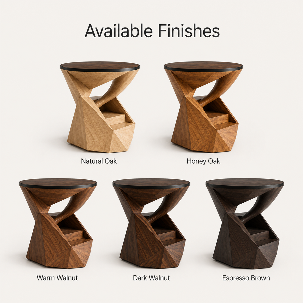 Soren Solid Wood Side Table - Design 069 - product image 08