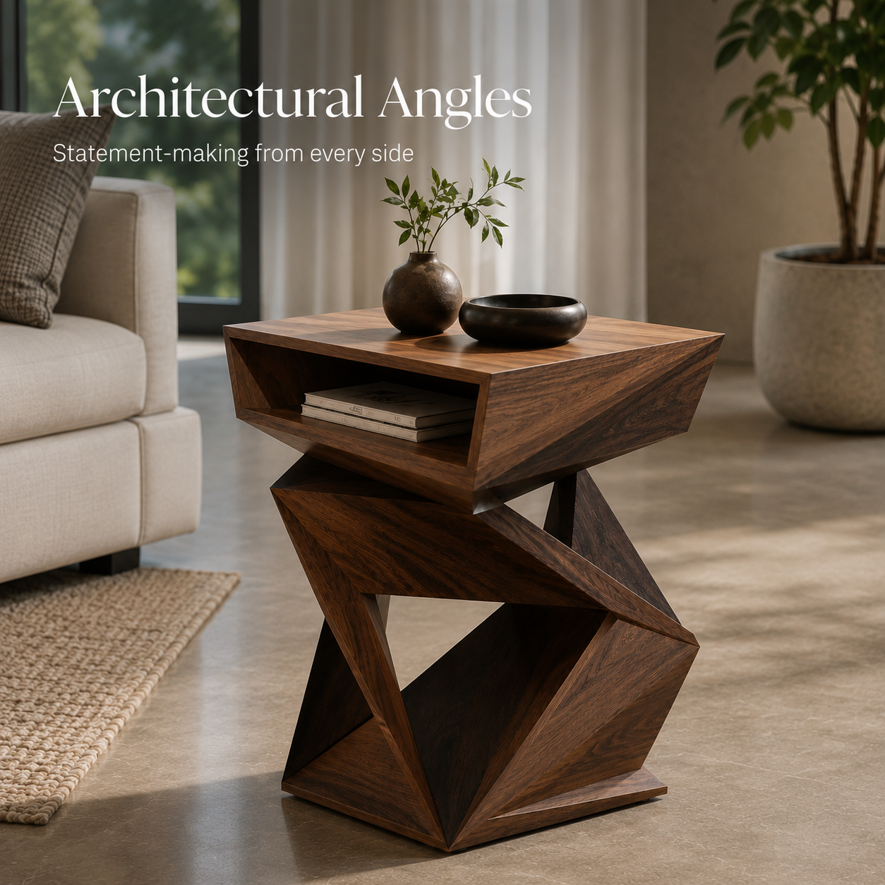 Elara Rounded Accent Table - Design 070 - product image 03